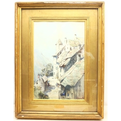 Alexander Wallace Rimington (British 1854-1918): 'Auvergne', watercolour signed, titled verso 40cm x 27cm