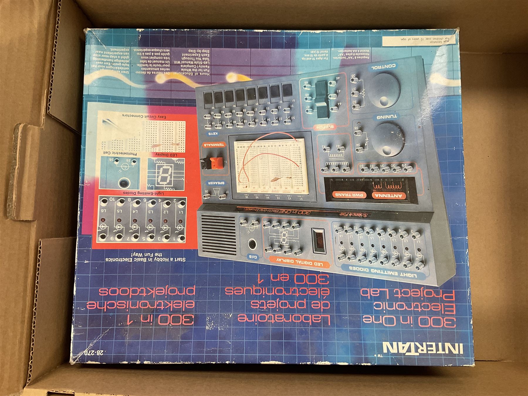 Large quantity of modern toys to include Matchbox Chopper Chase, Nikko battery control airplane, small amounts of K’nex, Meccano, playing cards to include Yu-Gi-Oh cards, keyrings etc in three boxes 