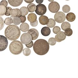 Approximately 236 grams of Great British pre-1920 silver coins