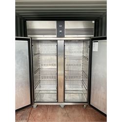 Foster G2 double freezer - THIS LOT IS TO BE COLLECTED BY APPOINTMENT FROM DUGGLEBY STORAGE, GREAT HILL, EASTFIELD, SCARBOROUGH, YO11 3TX