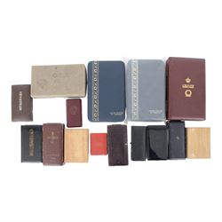 Collection of fifteen worldwide award/medal empty boxes and cases, including examples from...