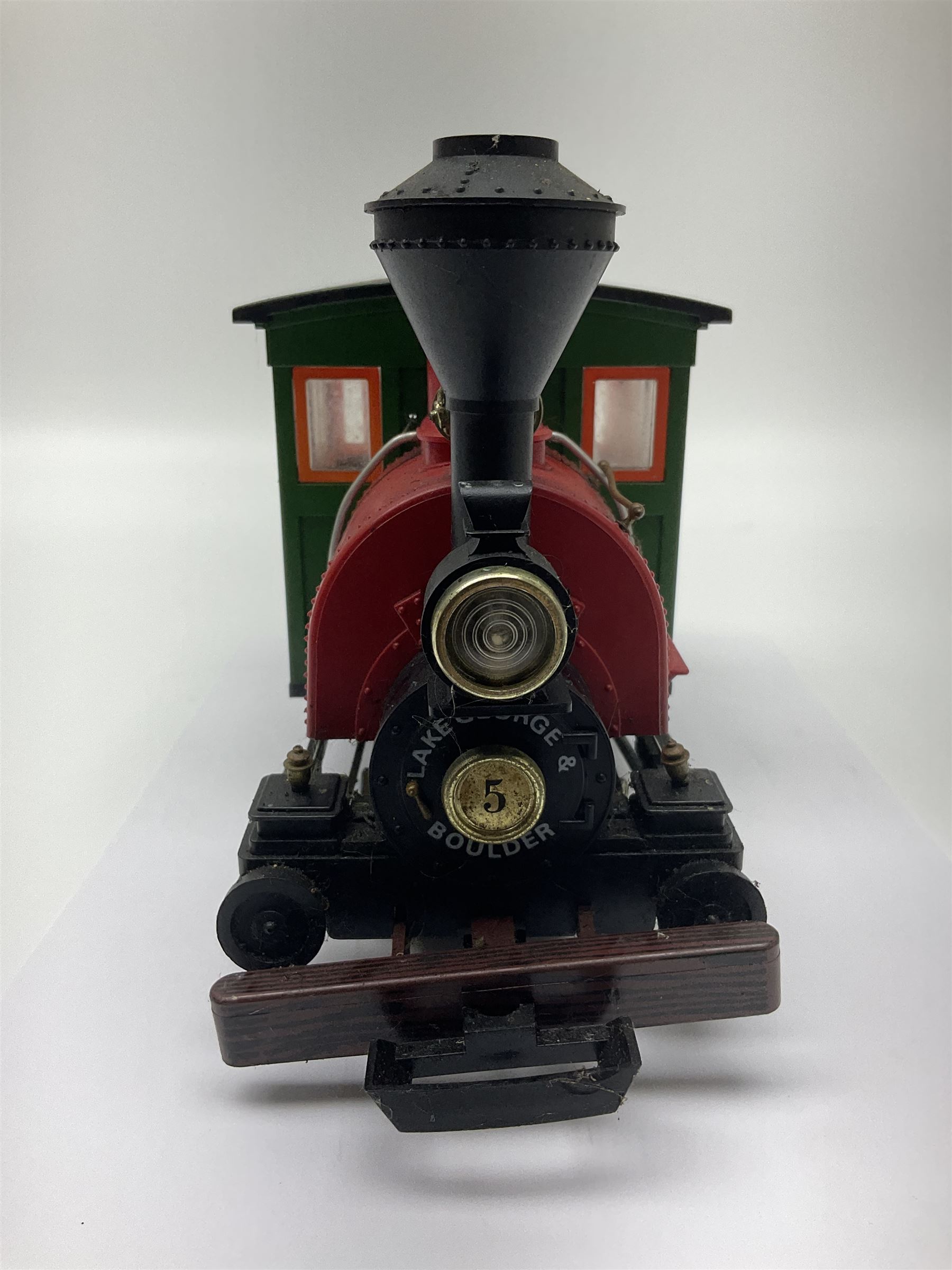 Lehmann Lake George & Boulder G scale, gauge 1 0-4-0 tank locomotive, 'Rusty', together with a similar 0-4-0 tank locomotive 'Otto', unboxed