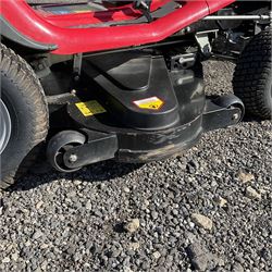 Countax B250 4-Trac ride on lawnmower with lifting jack and papers,