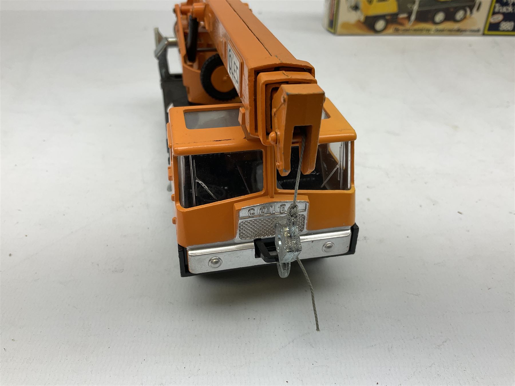 Dinky - Coles Hydra Truck 150T No.980; and Atlas Digger No.984; both boxed with internal packaging (2)