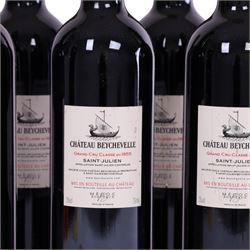 Chateau Beychevelle, 2006 Saint-Julien, five bottles 