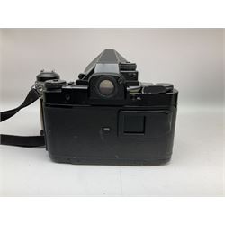 Pentax 67II camera with Asahi SMC Pentax - 6x7 ‘1:4 45mm’ lens, Asahi Takumar / 6x7 ‘1:4.5/75’ lens, Asahi Macro-Takumar / 6x7 ‘1:4/135’ lens, Asahi SMC Pentax - 6x7 ‘1:2.8 165mm’ lens, Asahi Pentax 6x7 rear converter ‘T6-2X’, lens filters and various other accessories, housed in a Billingham carry bag