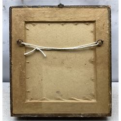 Ralph Reuben Stubbs (Scarborough 1824-1879): 'The Hermit', gouache signed and inscribed on the mount 15cm x 14cm