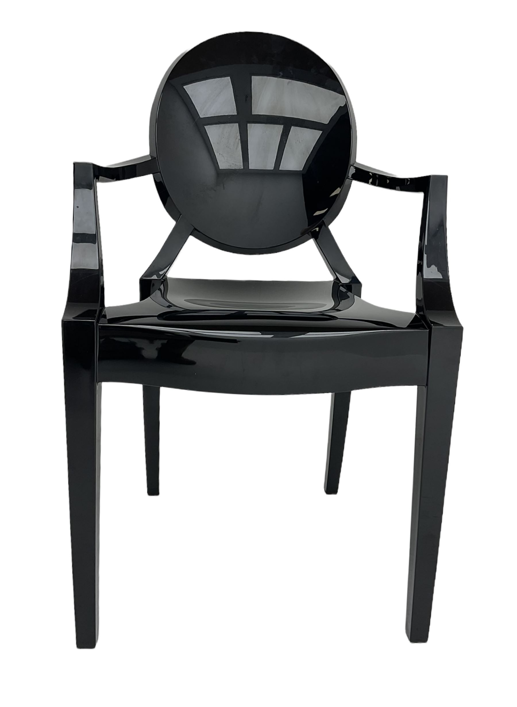 Philippe Starck for Kartell - 'Louis Ghost' chair, in black