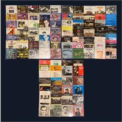 Large quantity of vinyl records, includi