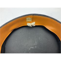  Hull City Police - Christys London helmet with king's crown night plate and a peaked cap (2)  