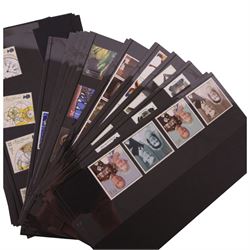 Queen Elizabeth II mint decimal stamps mainly on stock cards, face value of usable postage approximately 355 GBP