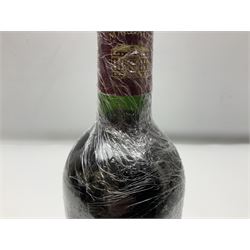 Chateau Margaux, 2003, Margaux, unknown content and proof, this bottle has depressed cork and signs of seepage