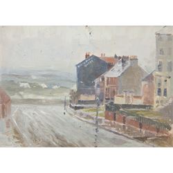 Frank Henry Mason (Staithes Group 1875-1965): North Riding Hotel 'North Marine Road' Scarb...
