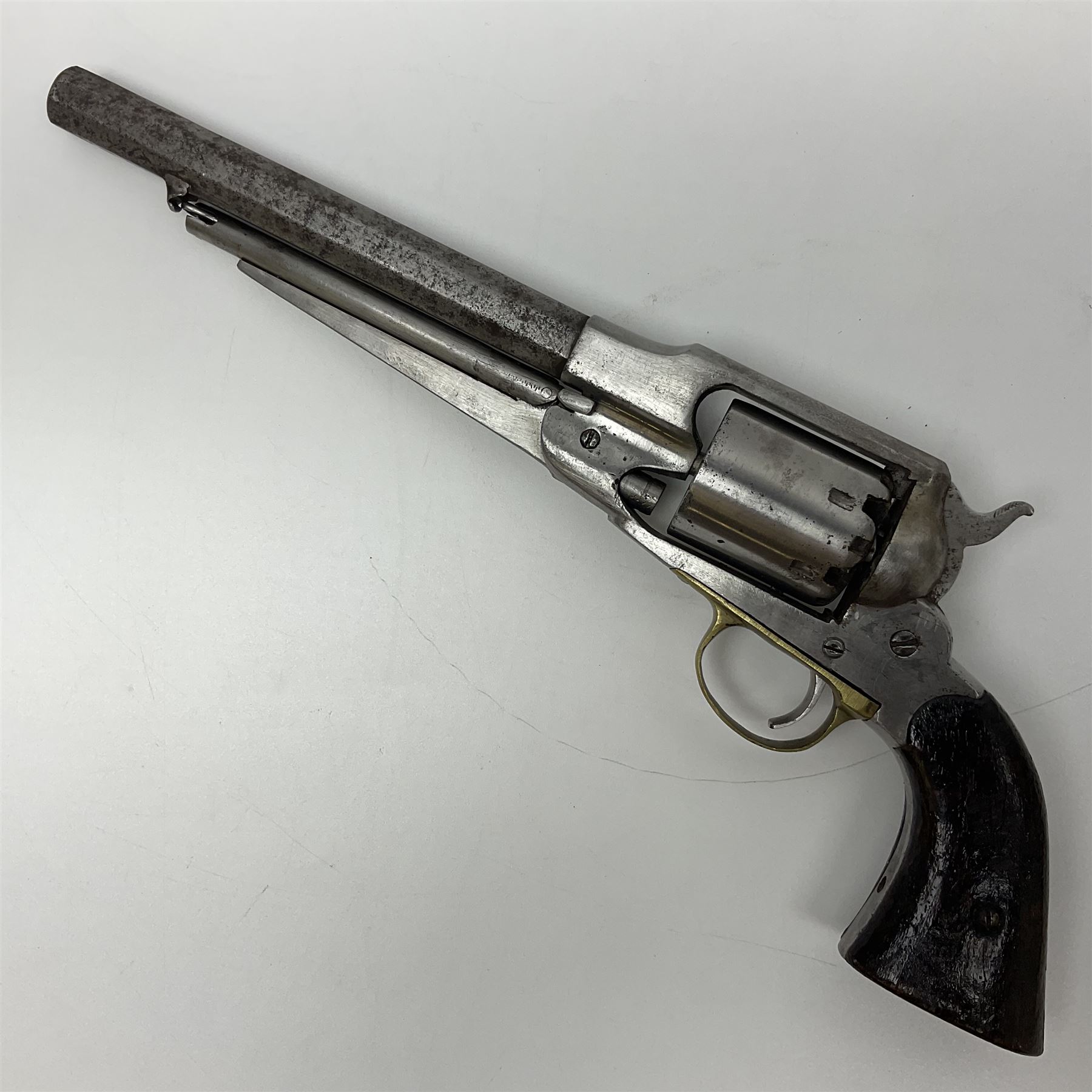 Remington Richmond Virginia .44 six-shot army revolver, the 20cm(8