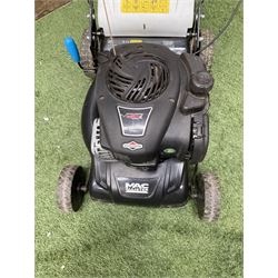 MacAllister 14” rotary lawnmower, Briggs & Stratton 450E 125cc engine  - THIS LOT IS TO BE COLLECTED BY APPOINTMENT FROM DUGGLEBY STORAGE, GREAT HILL, EASTFIELD, SCARBOROUGH, YO11 3TX