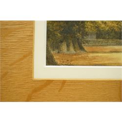 George Fall (British 1848-1925): 'Marygate Tower York', watercolour signed 16cm x 23cm