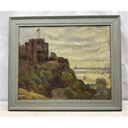 William Roger Benner (British 1884-1964): Castle View, oil on canvas laid on to board signed 42cm x 52cm