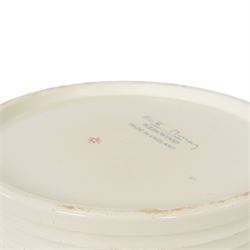 Keith Murray for Wedgwood footed bowl, marked beneath 