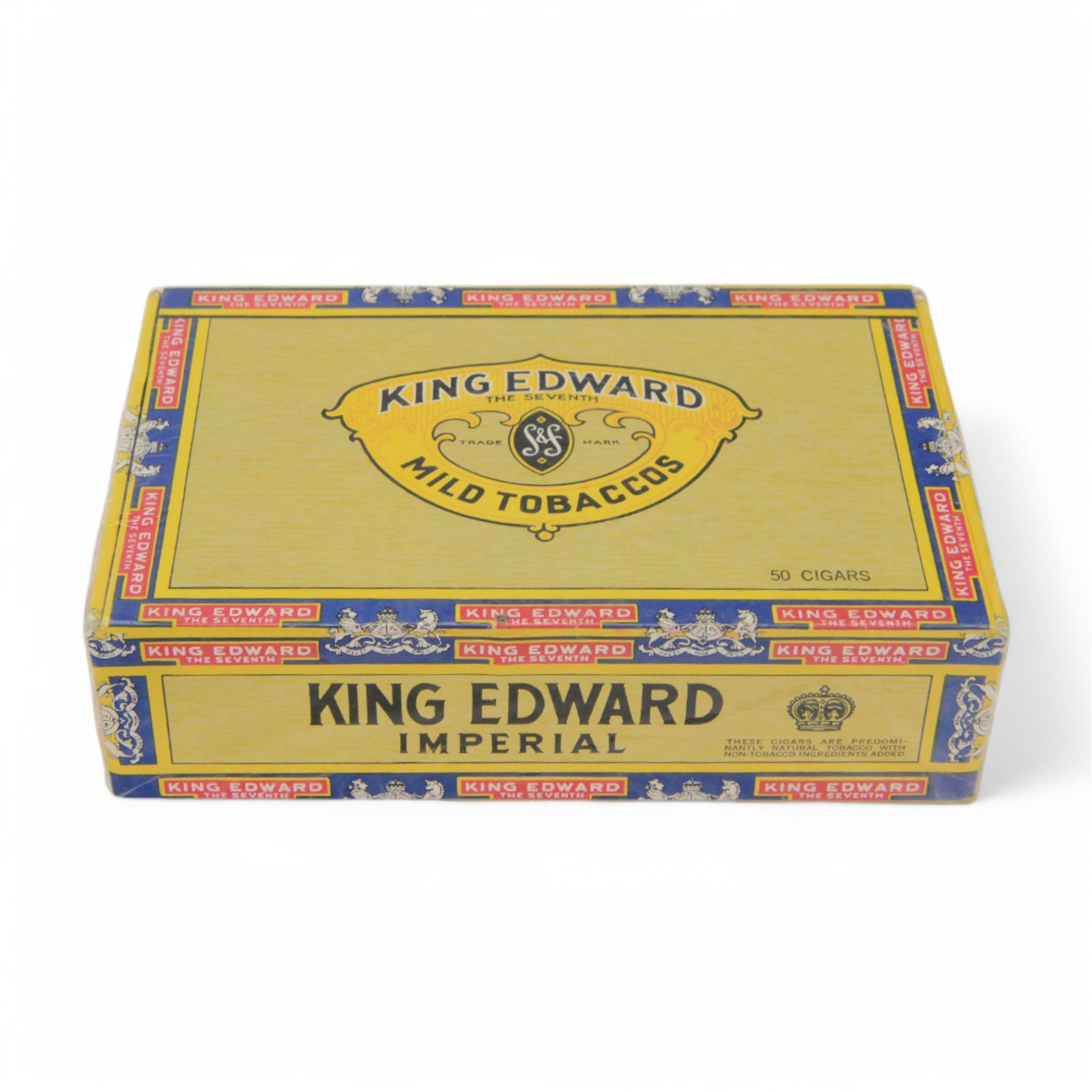 King Edward Imperial fifty cigars in sealed box