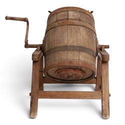 Butter churn on stand by Hathaway, H62cm