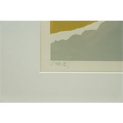 Preben Franck Stelvig (Danish 1942-2021): 'Stormens Sol-Torso', limited edition lithograph in colours signed inscribed numbered and dated '80 in pencil 51cm x 43cm