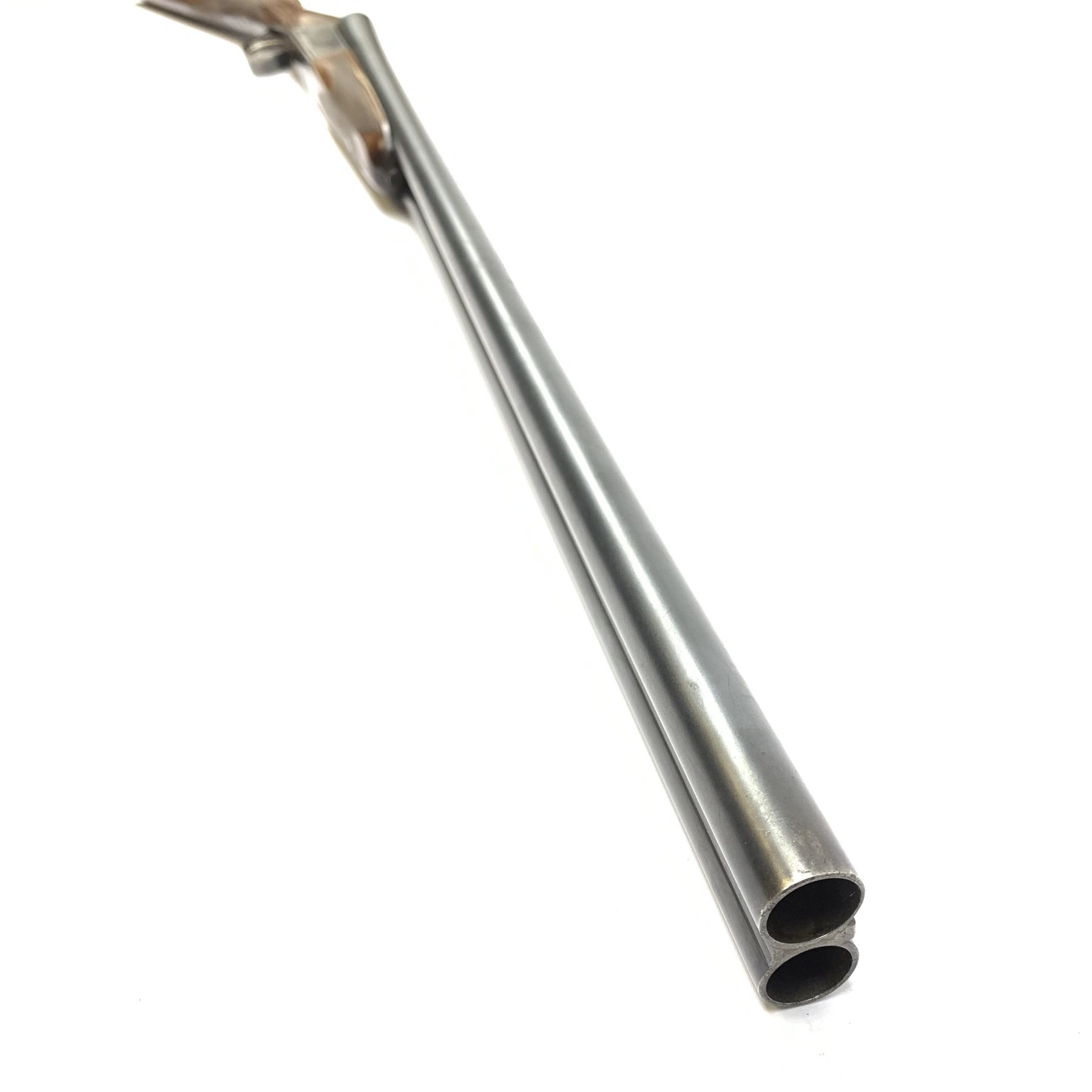 Spanish Zabala 12-bore box lock non-ejector side-by-side double barrel shotgun with walnut stock and 70cm barrels, No.22100, L113cm overall SHOTGUN CERTIFICATE REQUIRED