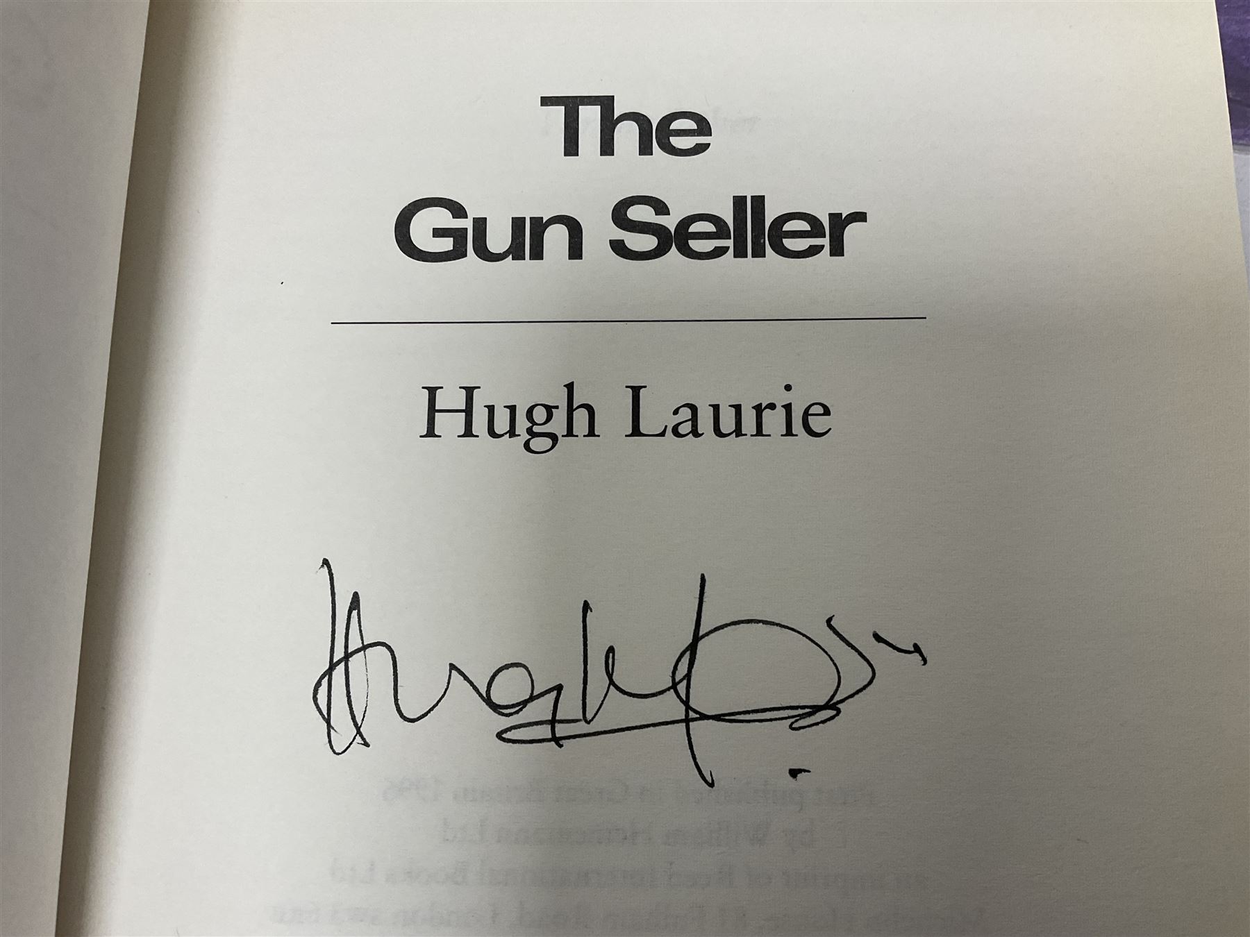 Signed books and ephemera, including Michael Palin Diaries 1969-1979, The Sparks Brothers, Hugh Laurie The Gun Slinger etc 