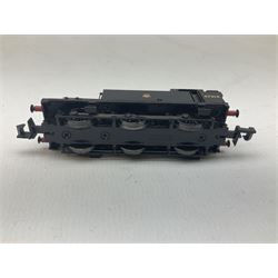 Graham Farish by Bachmann 'N' gauge - Class 4F 0-6-0 locomotive no.43875, Class 3F 0-6-0 'Jinty' locomotive no.47314, Fairburn 2-6-4 tank locomotive no.42073 and Standard Class 4MT 2-6-4 locomotive no.80119 (4)