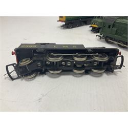 Various Makers ‘00’ gauge - eight locomotives to include G&R Wrenn Class N2 0-6-2T no.2385 in LMS black and Standard Tank Class 2-6-4 no.2679 in LMS crimson; Class 5 4-6-0 no.5112 in black livery; Mainline Railways Class 45 D49 ‘The Manchester Regiment’ in BR green; Airfix Class 31 D5531 in BR green; three further models (8)