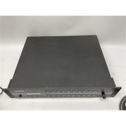 Kurzweil Ensemble Expander model 1000EX serial no.88070661; and Yamaha MU100R tone generator serial no.NP01899; both with leads (2)