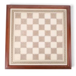 Franklin Mint - The Chess set of the Gods by Stuart Feldman, porcelain pieces, housed in fitted case with certificates 