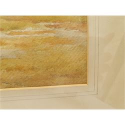 Cuthbert Rigby (British 1850-1935): Lake District Landscapes, two watercolours, one signed with indistinct monogram, the latter signed, 39cm x 54cm and 26cm x 36cm (2)