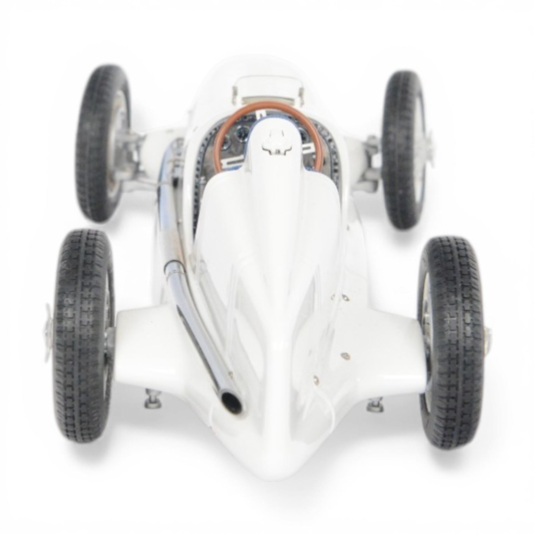 Limited edition CMC 1:18 scale diecast model car no.M065 Mercedes Benz W25 1934 in white, boxed