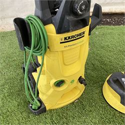 Karcher 4 premium eco  pressure washer with attachments  - THIS LOT IS TO BE COLLECTED BY APPOINTMENT FROM DUGGLEBY STORAGE, GREAT HILL, EASTFIELD, SCARBOROUGH, YO11 3TX