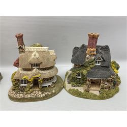 Eight Lilliput Lane limited edition Beatrix Potter models, including Buckle Yeat, Tabitha Twitchits Shop and Ginger Pickles Shop, together with twelve Lilliput Lane models from the Blaise Hamlet collection, including Dial Cottage, Diamond Cottage and Vine Cottage, all with deeds and original boxes (20)