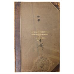 Thomas Hartley Cromek ANWS (British 1809-1873): The Human Skeleton Illustrated & Described...