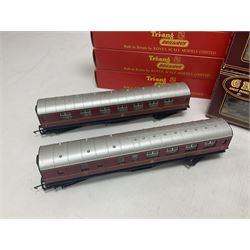 Various makers ‘00’ gauge - twenty three passenger coaches to include buffet cars, sleeping cars, utility van, Pullman coaches etc; mostly Hornby/Tri-Ang boxed (23) 