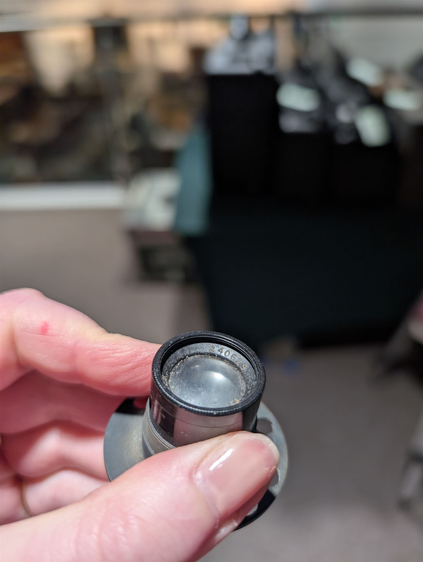 Seven 19th century and later brass camera lenses, including J. Lancaster & Son Rectigraph lens, Watson & Sons 8 1/2 x 6 1/2 lens, Dallmeyer lens and Wray London 5 x 4 lens