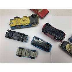 Corgi - approximately forty die-cast models of various scales to include ‘On the Move’ CC11406 and CC11407, both boxed; Renault 16, Ford Consul Classic, Vanwall Racing Car etc 