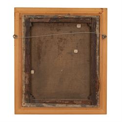 Mark Senior (Staithes Group 1864-1927): 'The Last Flicker' - Portrait of Peggy Calvert, oil on canvas signed 59cm x 49cm
Provenance: exh. Royal Academy 1901 No. 849, faintly inscribed verso. 
Notes: Peggy Calvert served as Senior’s housekeeper, and is known to have frequently sat for his portraits.