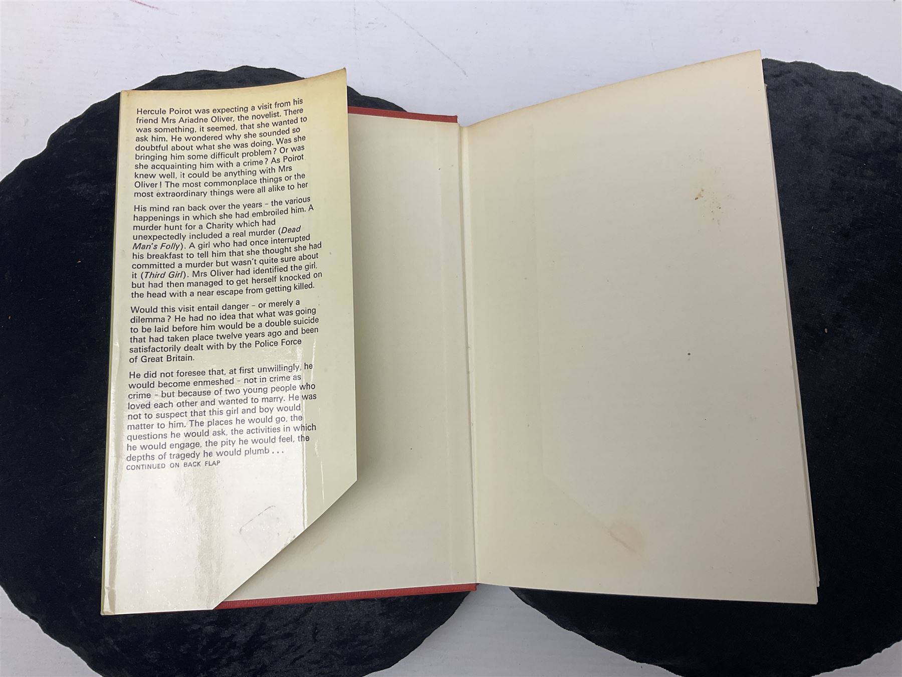 Six Collins Crime Club Agatha Christie novels, including Elephants can Remember, Nemesis, Sleeping Murder, etc together with Agatha Christie; The Hound of Death Odhams Press, all first editions 