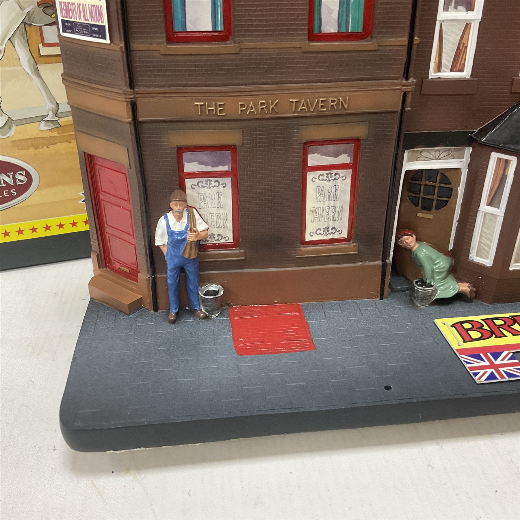 Britains - Circus Street Parade diorama with Circus Professional Vehicle no.08673; in original box 