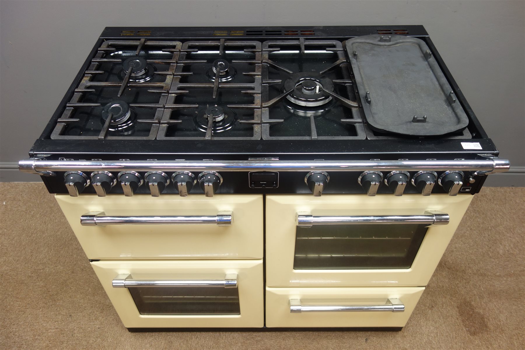 Stoves Richmond 1000GT Champagne, duel fuel gas and electric range