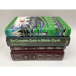 Tolkien J.R.R.: The Fellowship of the Ring. 1966. Second edition; and The Two Towers. 1974. Second edition eighth impression; and quantity of other books of Tolkien interest.