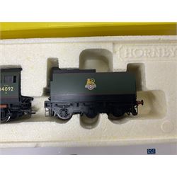 Hornby ‘00’ gauge - Class T9 4-4-0 locomotive Collector Centre Special 118/1200 no.30119 in BR green; Class 06 2-8-0 locomotive no.7675 in LNER black; West Country Class 4-6-2 locomotive ‘City of Wells’ no.34092 in BR green; in original boxes (3) 