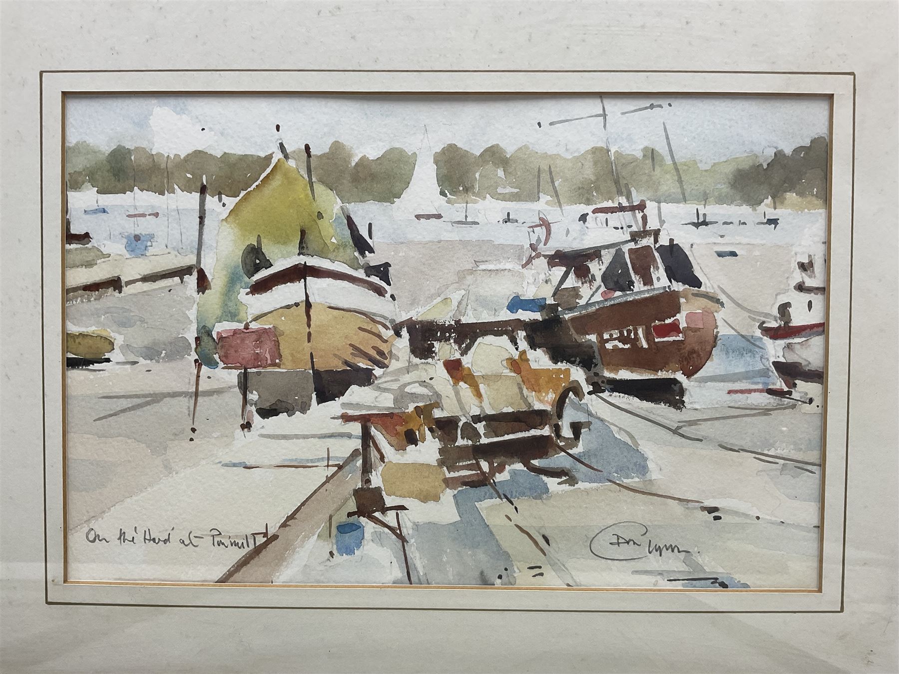 Don Glynn (Scarborough 20th century): Don Glynn (Scarborough 20th century): Coastal Scenes, four watercolours, variously signed and titled, max 27cm x 37cm (4)
