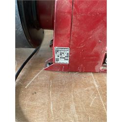 Creusen dual bench grinder with polishing wheels  - THIS LOT IS TO BE COLLECTED BY APPOINTMENT FROM DUGGLEBY STORAGE, GREAT HILL, EASTFIELD, SCARBOROUGH, YO11 3TX