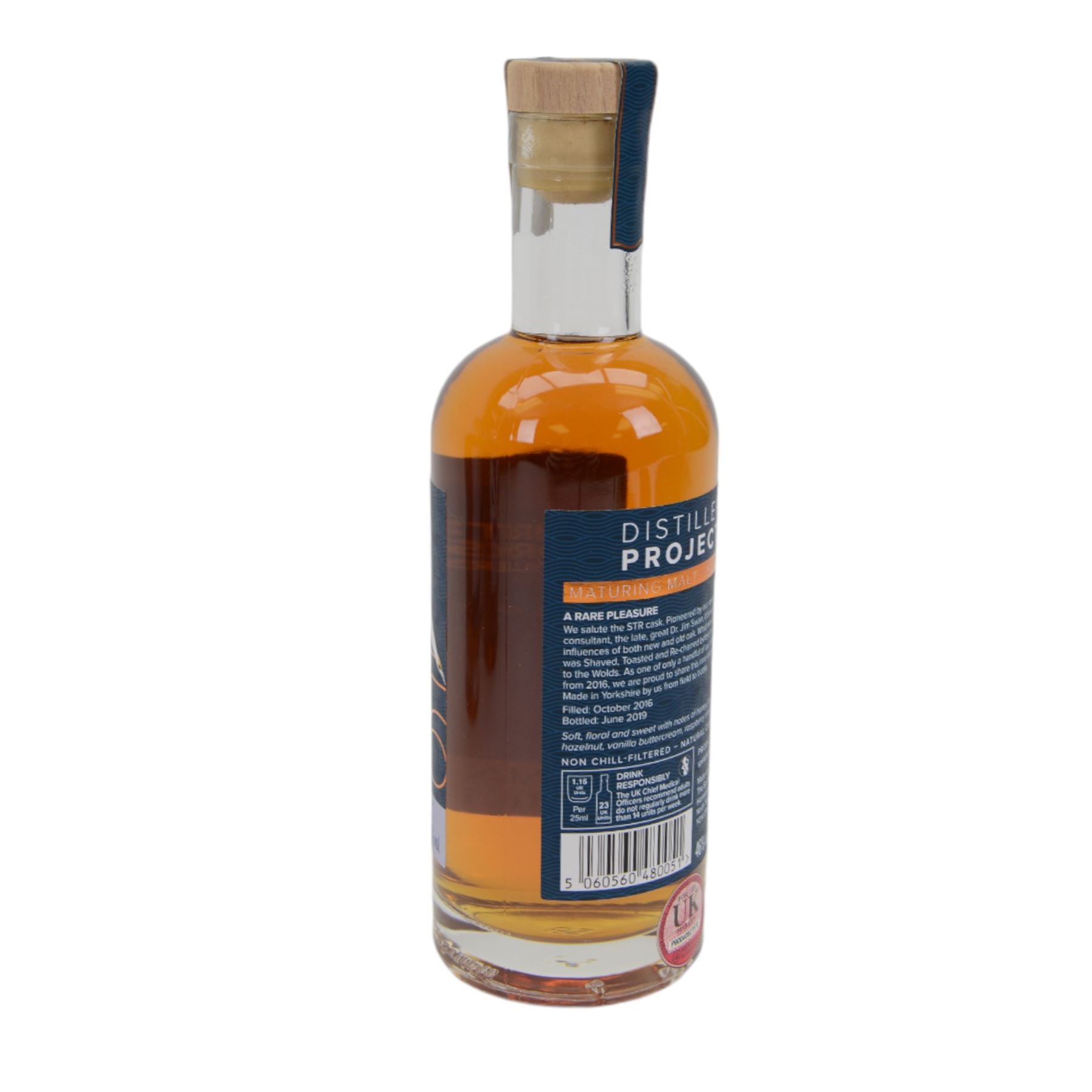 Spirit of Yorkshire Distillery, distillery projects maturing malts, full set of six, projects 001-004 70cl 46% vol and project 005, 006 50cl 46% vol 