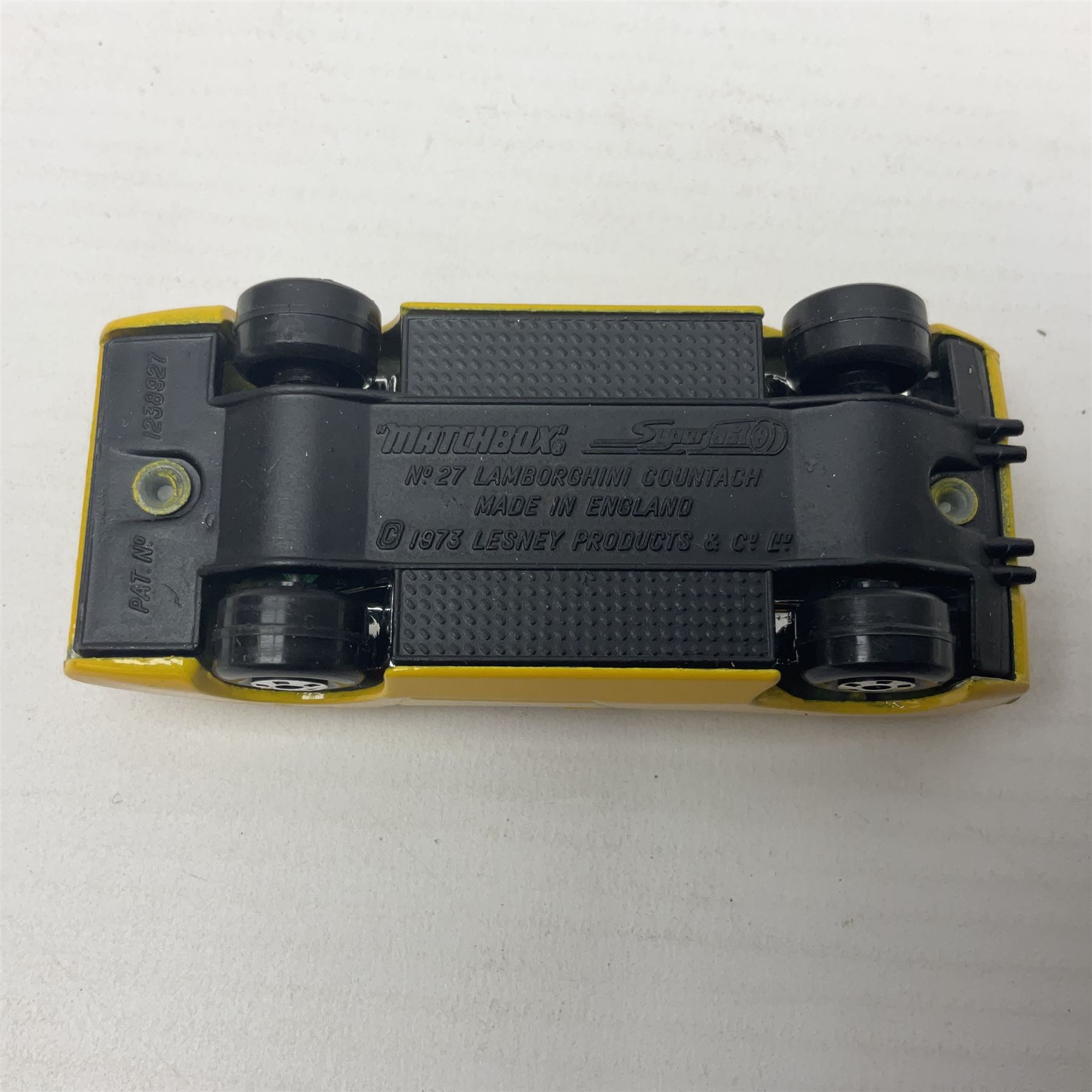 Matchbox 1-75 Series 'Superfast' ex-shop stock - eight models comprising 9e AMX Javelin, 13e Baja Buggy, 14d Iso Grifo, 19e Road Dragster, 22d Freeman Intercity Commuter, 23e Volkswagen Camper, 27e Lamborghini Countach and 29d Racing Mini; all boxed (8)