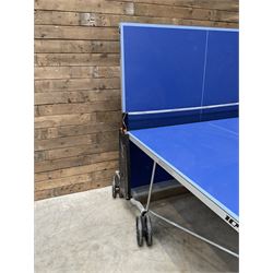 Cornilleau 100S crossover table tennis table, folding with cover